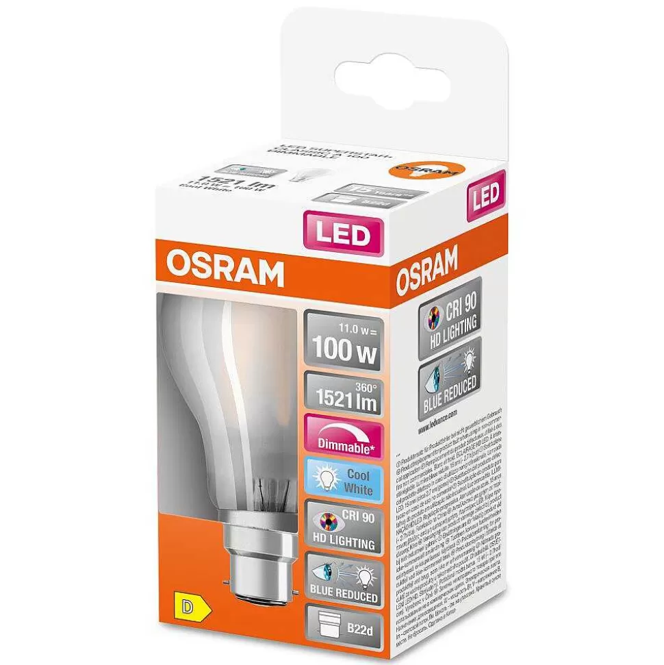 Luminaires Osram Autres Culots>Osram Superstar Led B22D 11 Watt 4000 Kelvin 1521 Lumen