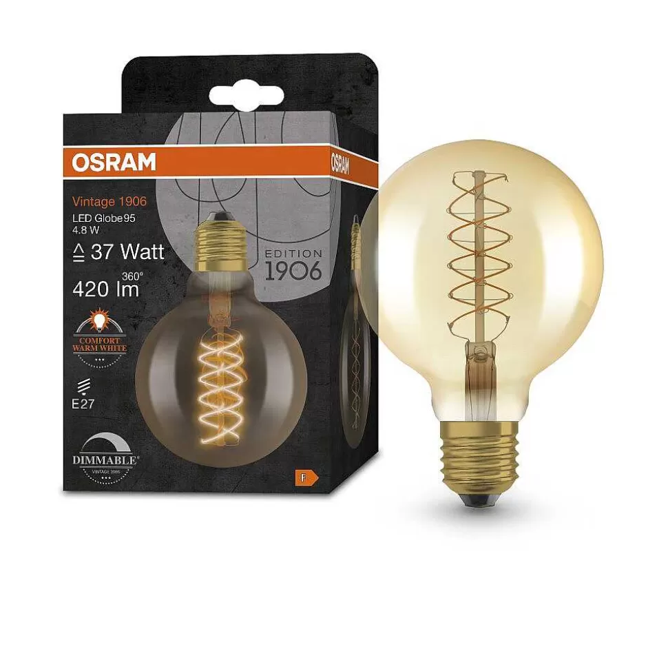 Luminaires Osram Lampes À Intensite Variable>Osram Vintage 1906® Led E27 4,8 Watt 2200 Kelvin 420 Lumen