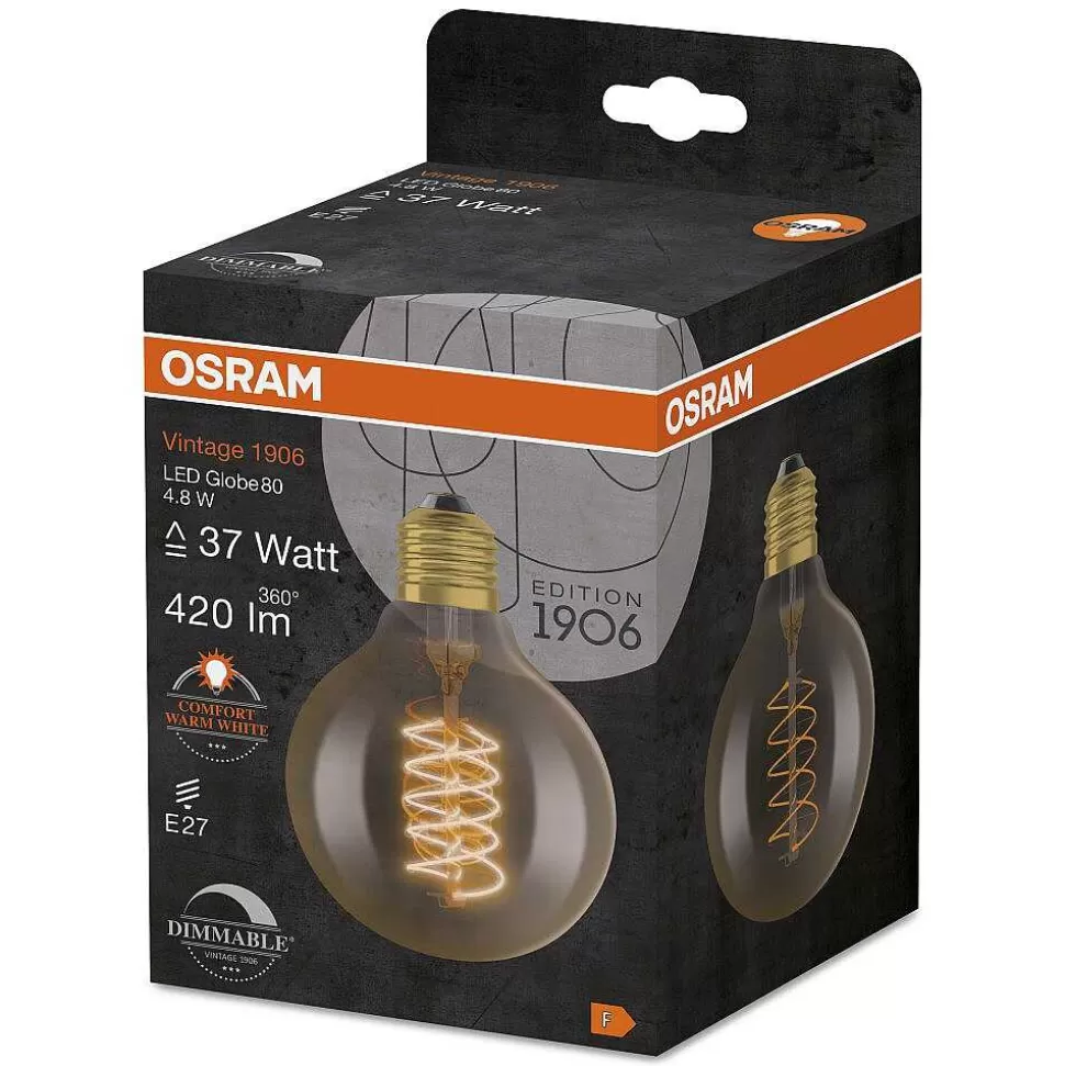 Luminaires Osram Lampes À Intensite Variable>Osram Vintage 1906® Led E27 4,8 Watt 2200 Kelvin 420 Lumen