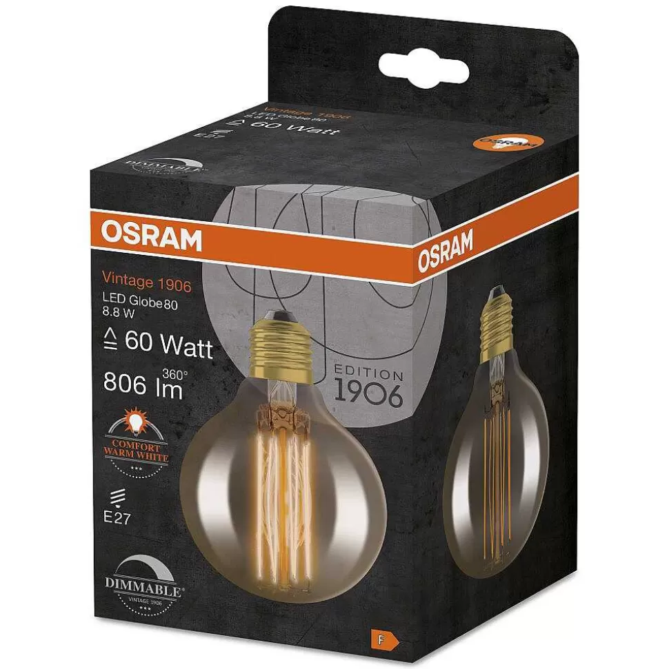 Luminaires Osram Lampes À Intensite Variable>Osram Vintage 1906® Led E27 8,8 Watt 2200 Kelvin 806 Lumen