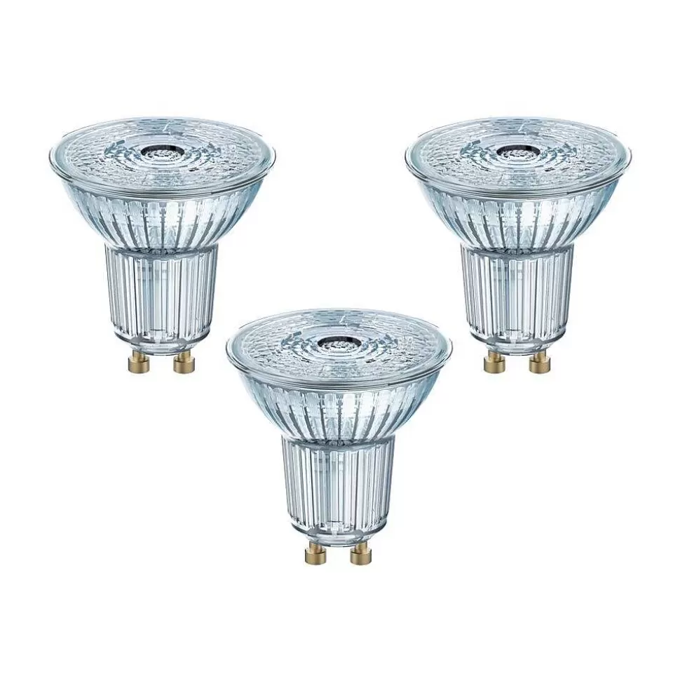 Luminaires Ledvance Ampoules Gu10>Osram 3X Set Led Gu10 4,3 Watt 2700 Kelvin 350 Lumen