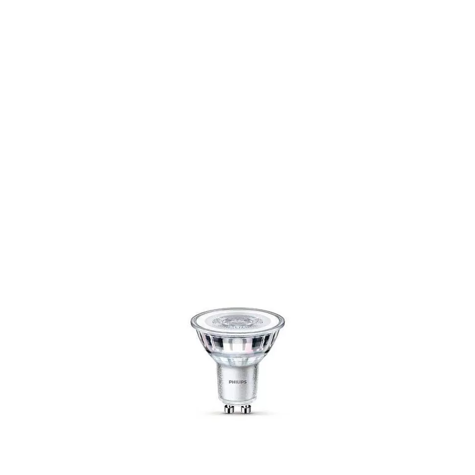 Luminaires Philips Ampoules Led>Philips Classic Lot De 6 Led Gu10 4,6 Watt 4000 Kelvin 390 Lumen