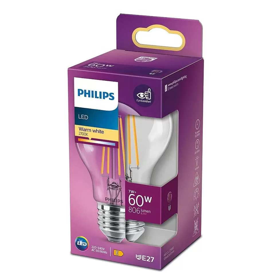 Luminaires Philips Ampoules Led>Philips Led E27 7 Watt 2700 Kelvin 806 Lumen