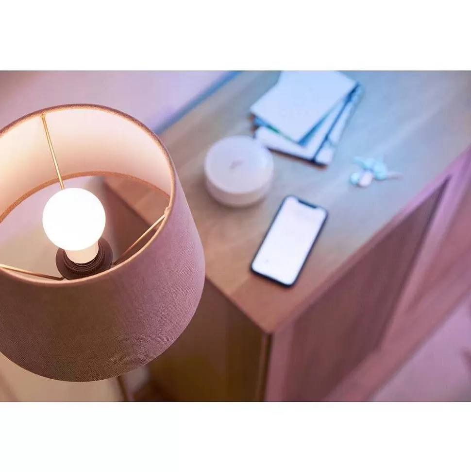 Luminaires Philips Wiz>Philips Wiz Lot De 2 Led E27 8 Watt 2200 - 6500 Kelvin 806 Lumen