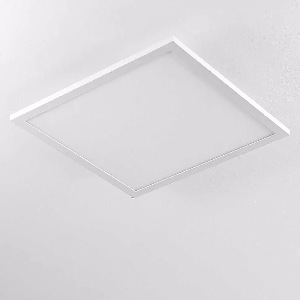 hofstein Luminaires Interieurs Connectes>Plafonnier Bankura Led Blanc, 1 Lumiere, Telecommandes, Changeur De Couleurs