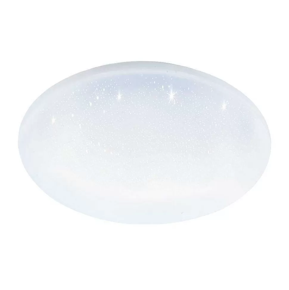 Luminaires Eglo Eglo Connect>Plafonnier Eglo Totari-Z Led Blanc, 4 Lumieres, Changeur De Couleurs