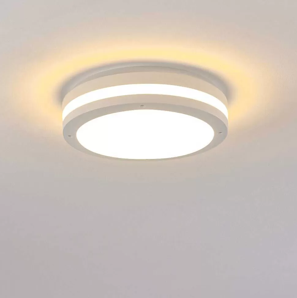 hofstein Plafonniers Extérieurs>Plafonnier Exterieur Wollongong Led Blanc, 1 Lumiere