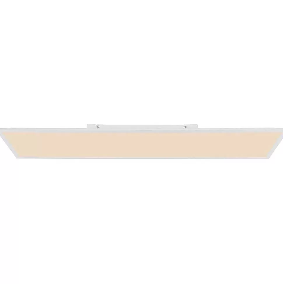 Luminaires Globo Lighting Tuya>Plafonnier Globo Doro Led Blanc, 2 Lumieres, Telecommandes, Changeur De Couleurs