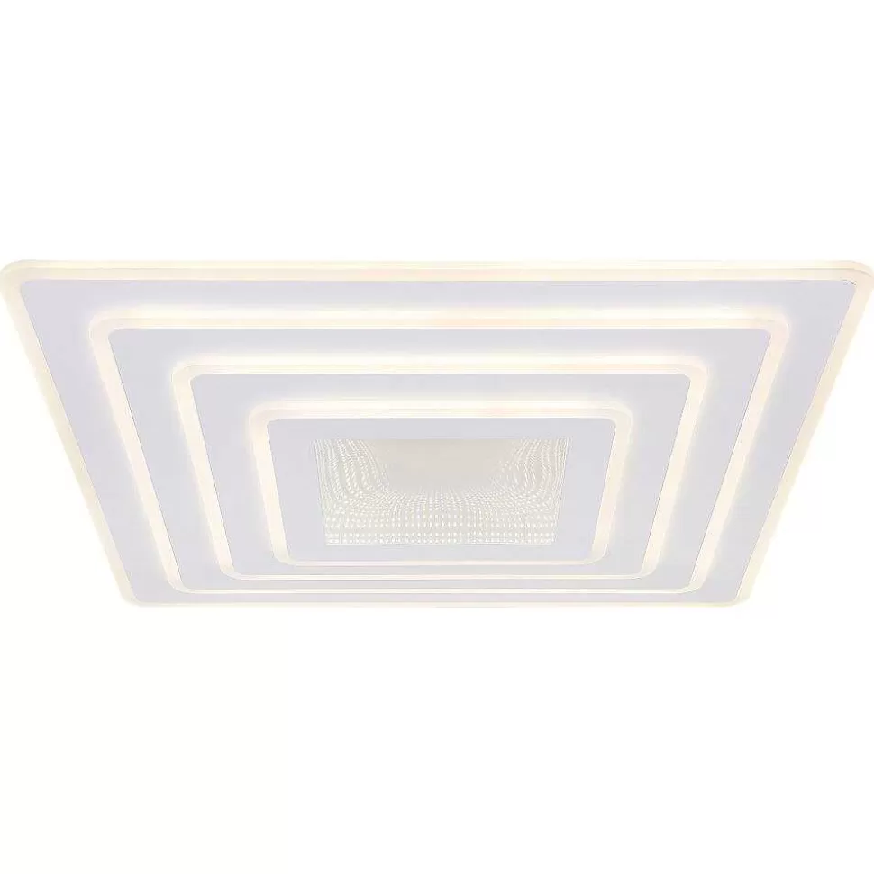 Luminaires Globo Lighting Tuya>Plafonnier Globo Jocelyn Led Blanc, 1 Lumiere, Telecommandes
