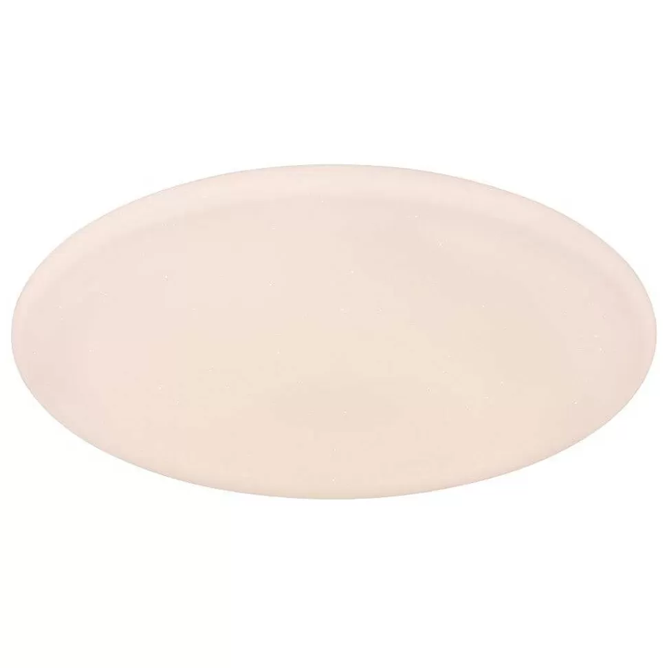 Luminaires Globo Lighting Tuya>Plafonnier Globo Rena Led Blanc, 1 Lumiere, Telecommandes, Changeur De Couleurs