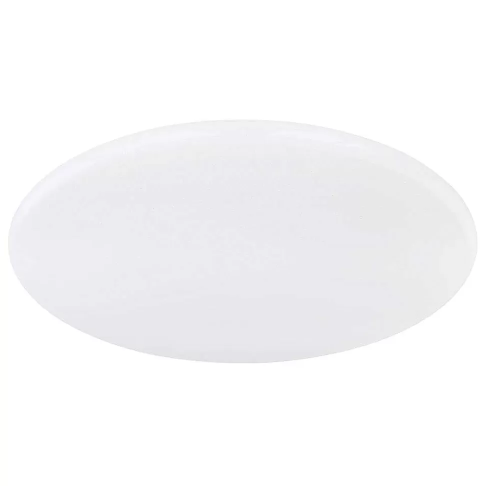 Luminaires Globo Lighting Tuya>Plafonnier Globo Rena Led Blanc, 1 Lumiere, Telecommandes, Changeur De Couleurs