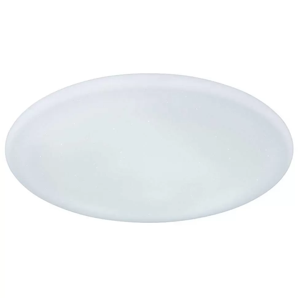 Luminaires Globo Lighting Tuya>Plafonnier Globo Rena Led Blanc, 1 Lumiere, Telecommandes, Changeur De Couleurs