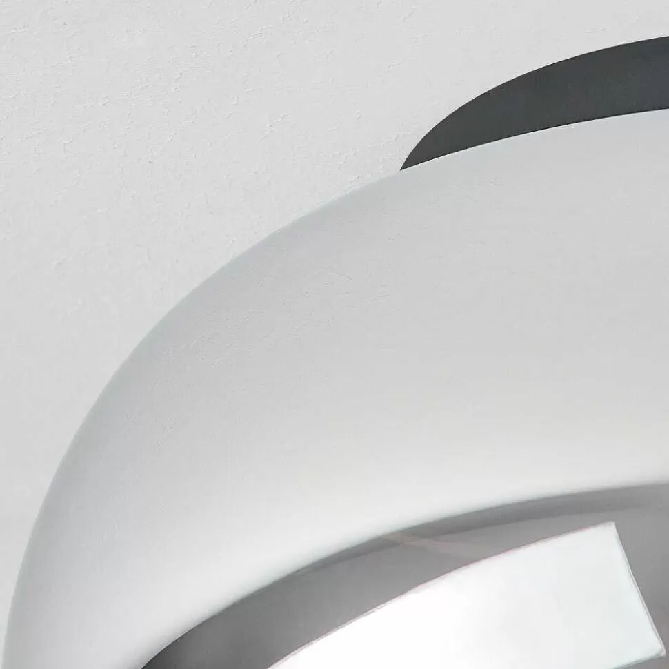 hofstein Lampes À Boules>Plafonnier Molloy Chrome, Fume, 1 Lumiere