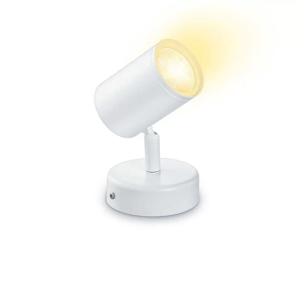 Luminaires Philips Wiz>Plafonnier Philips Wiz Imageo Led Blanc, 1 Lumiere