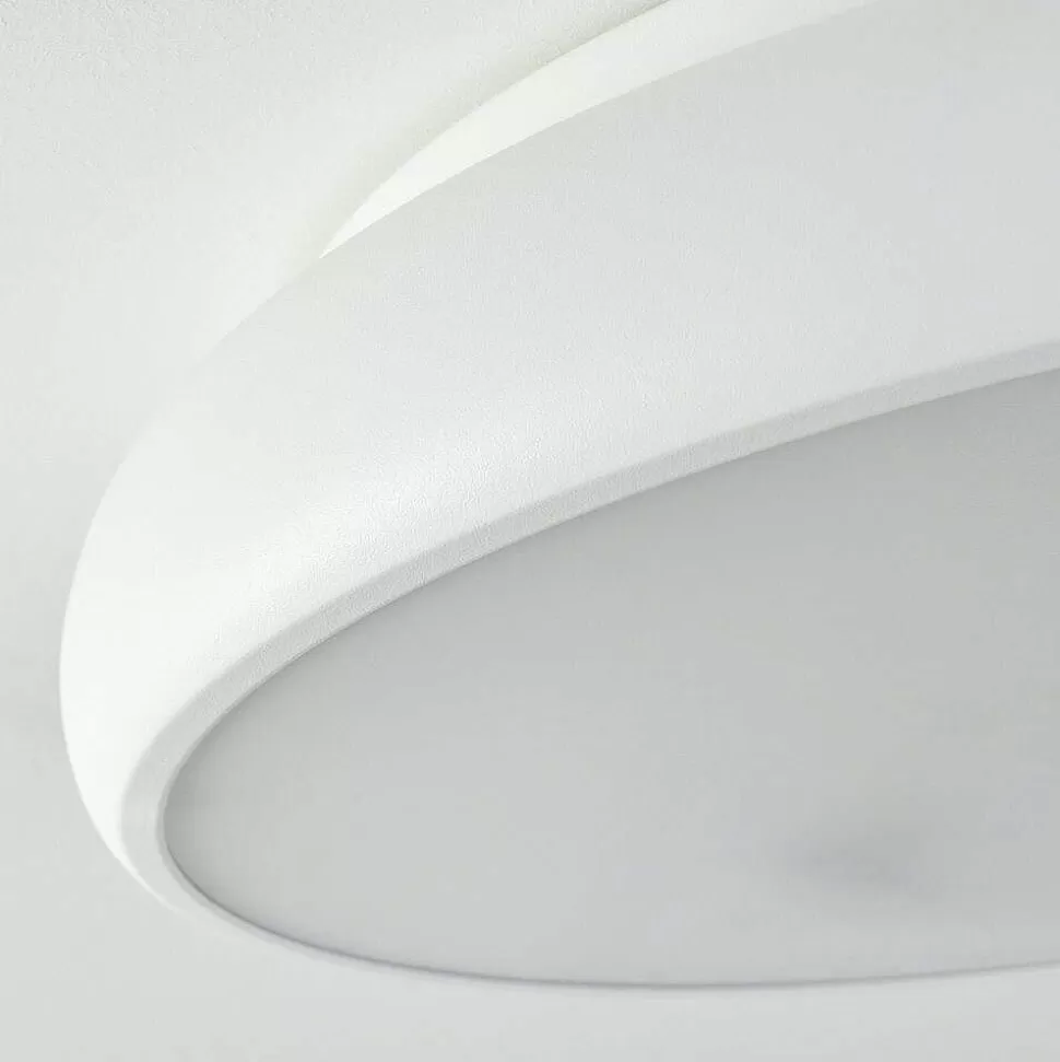 hofstein Luminaires Interieurs Connectes>Plafonnier Rhone Led Blanc, 1 Lumiere, Changeur De Couleurs