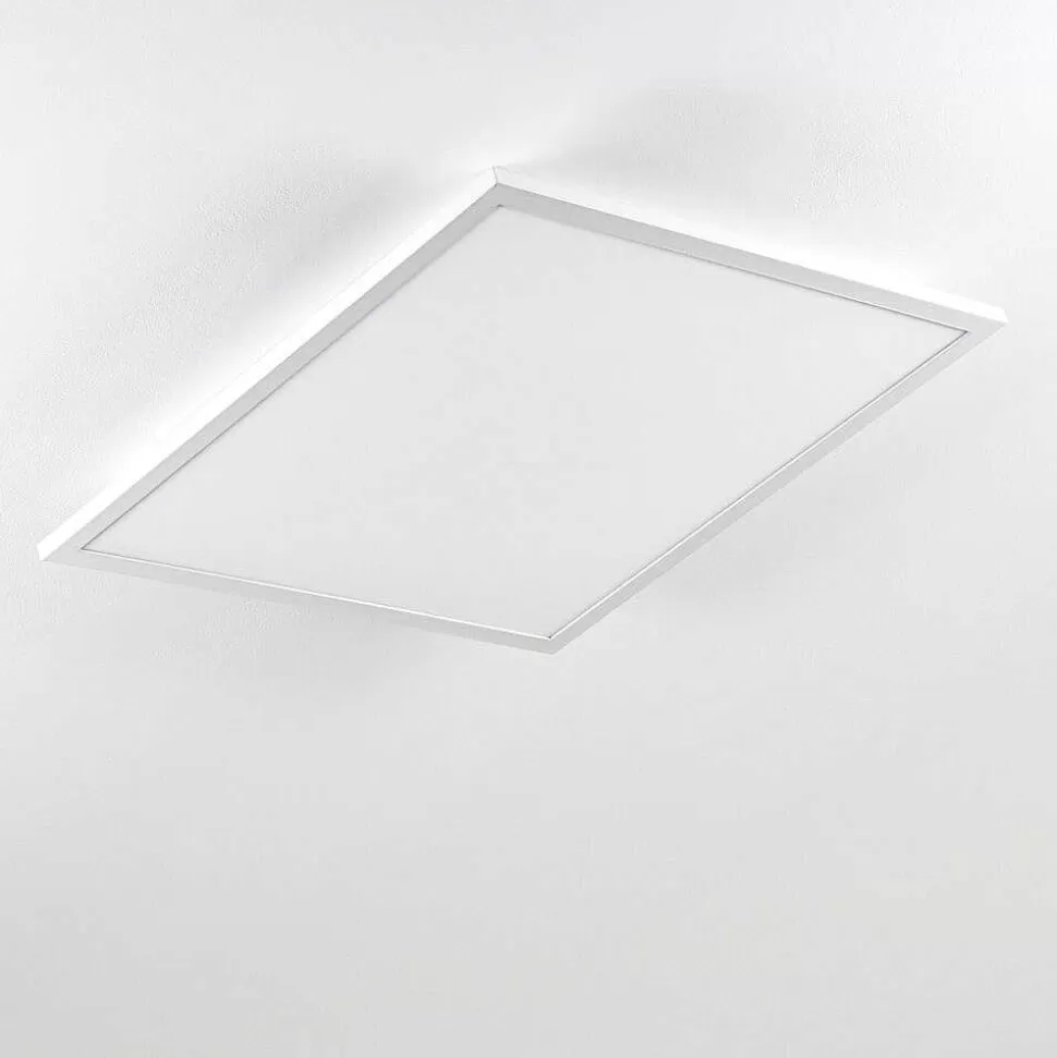 hofstein Luminaires Interieurs Connectes>Plafonnier Salmi Led Blanc, 1 Lumiere, Telecommandes, Changeur De Couleurs