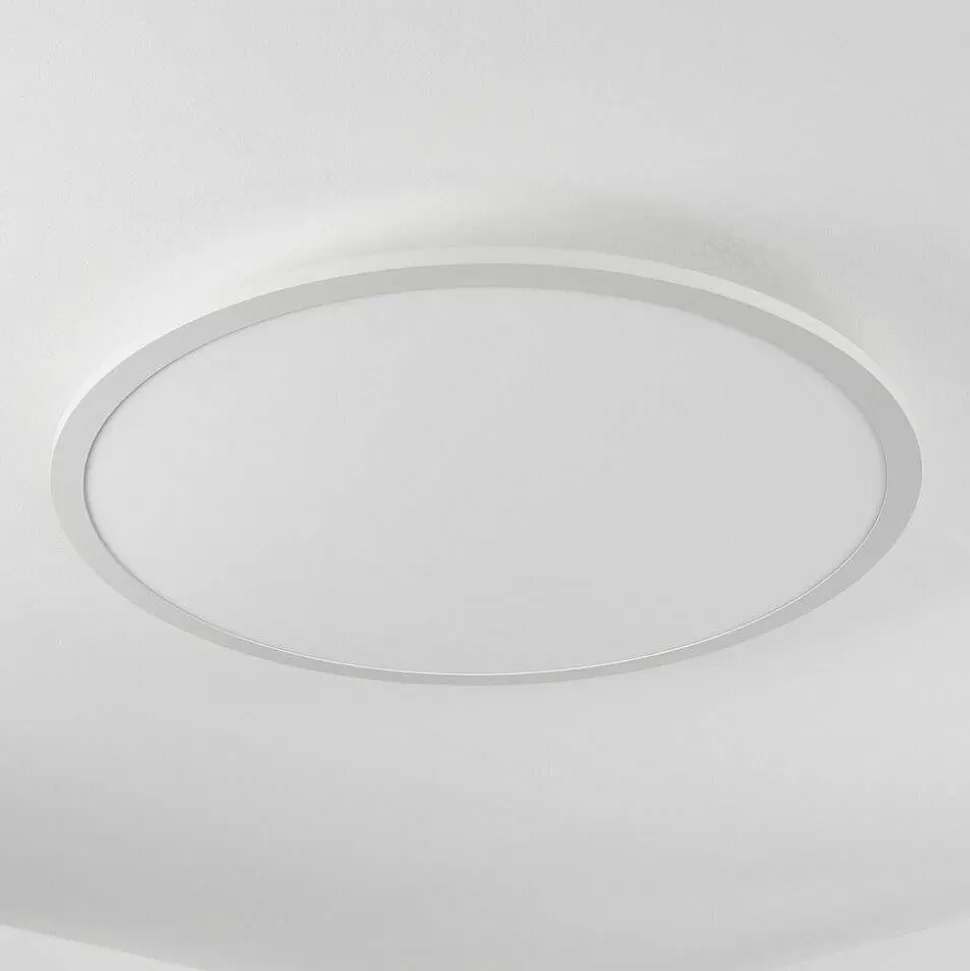 hofstein Luminaires Interieurs Connectes>Plafonnier Sani Led Blanc, 1 Lumiere, Telecommandes, Changeur De Couleurs