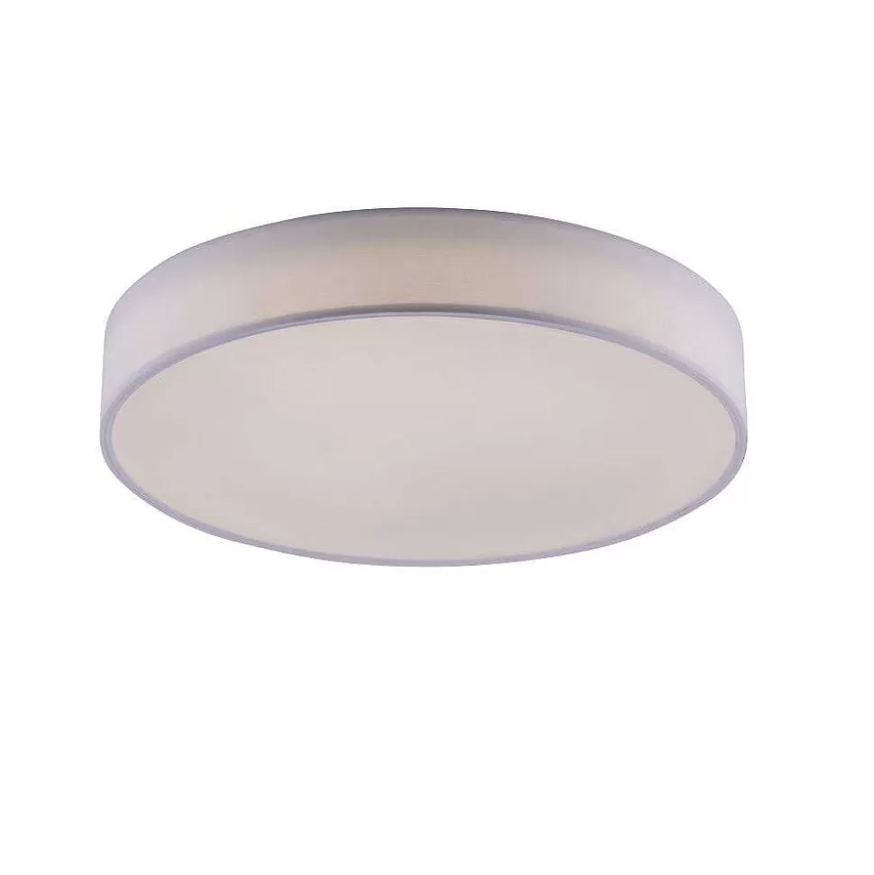 Luminaires Trio Wiz>Plafonnier Trio Leuchten Wiz Diamo Led Blanc, 1 Lumiere, Telecommandes, Changeur De Couleurs