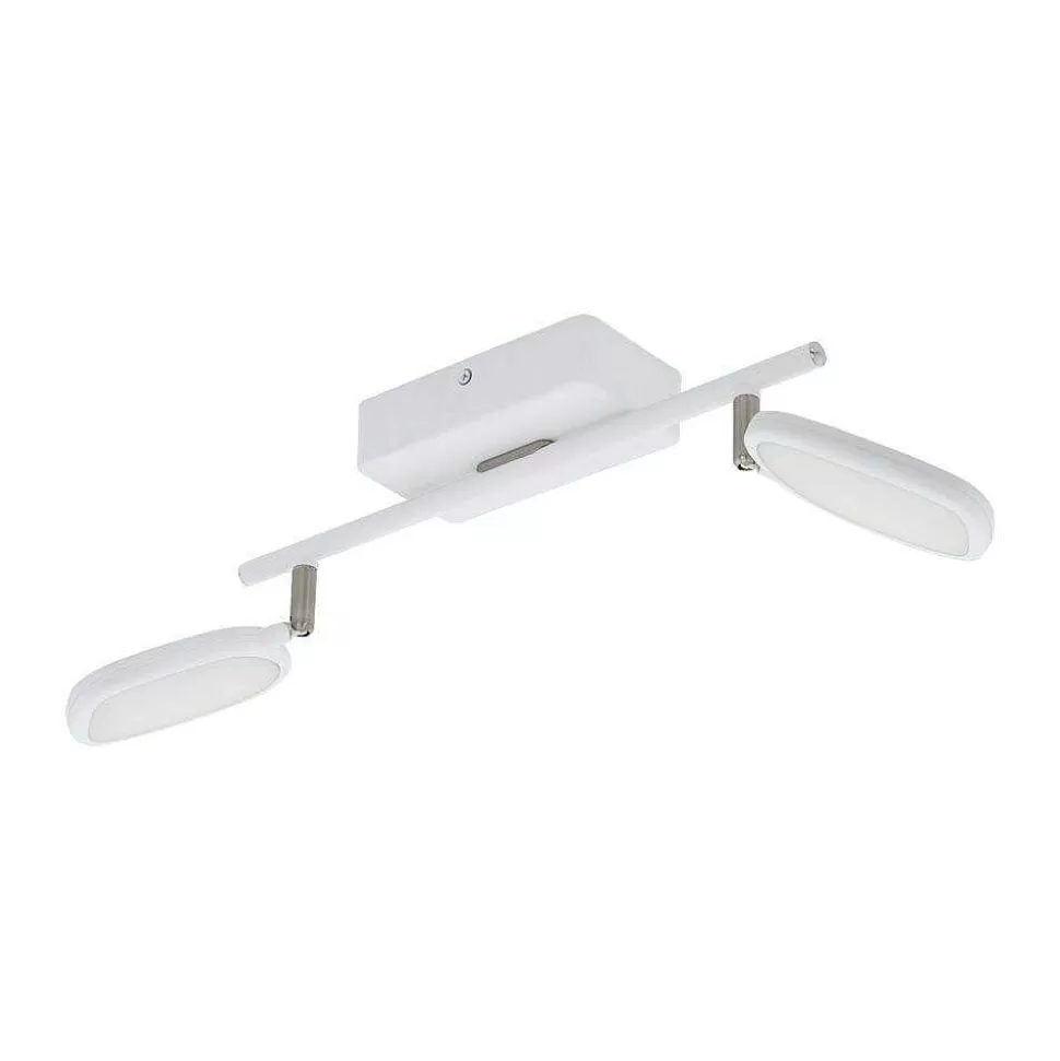 Luminaires Eglo Eglo Connect>Spot Eglo Connect Palombare-C Led Blanc, 2 Lumieres, Changeur De Couleurs