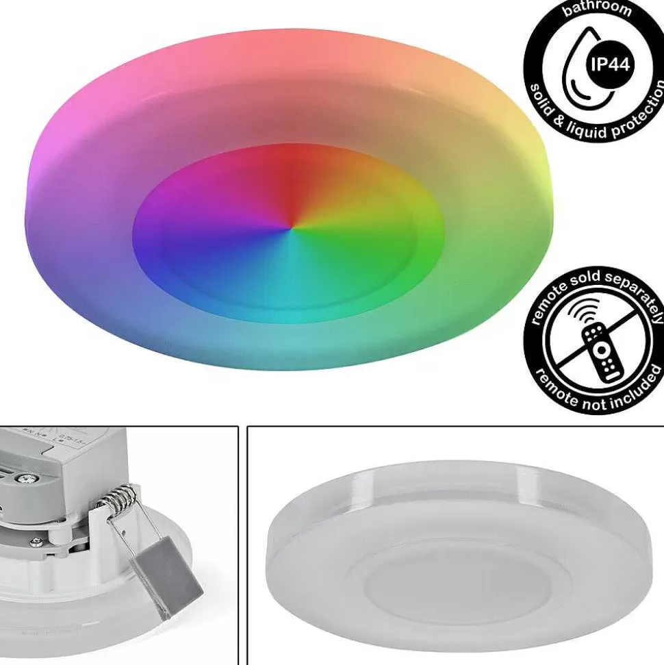 hofstein Luminaires Encastrés>Spot Encastrable Armaes Led Blanc, 1 Lumiere, Changeur De Couleurs