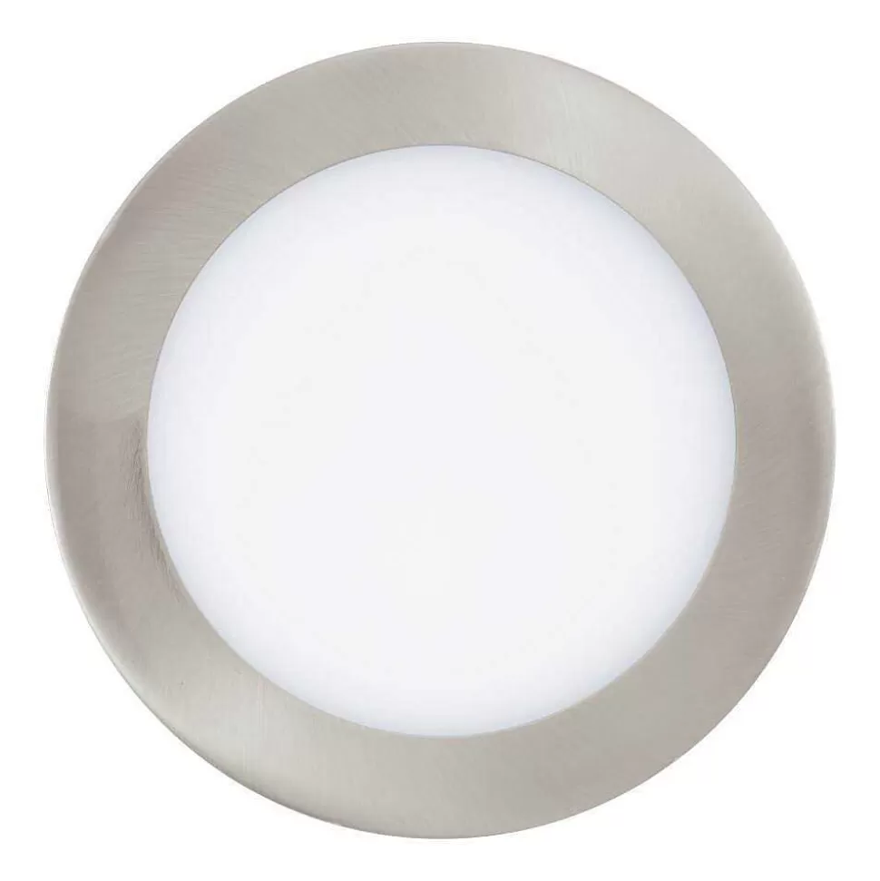 Luminaires Eglo Luminaires Encastrés>Spot Encastrable Eglo Fueva-C Led Nickel Mat, 1 Lumiere