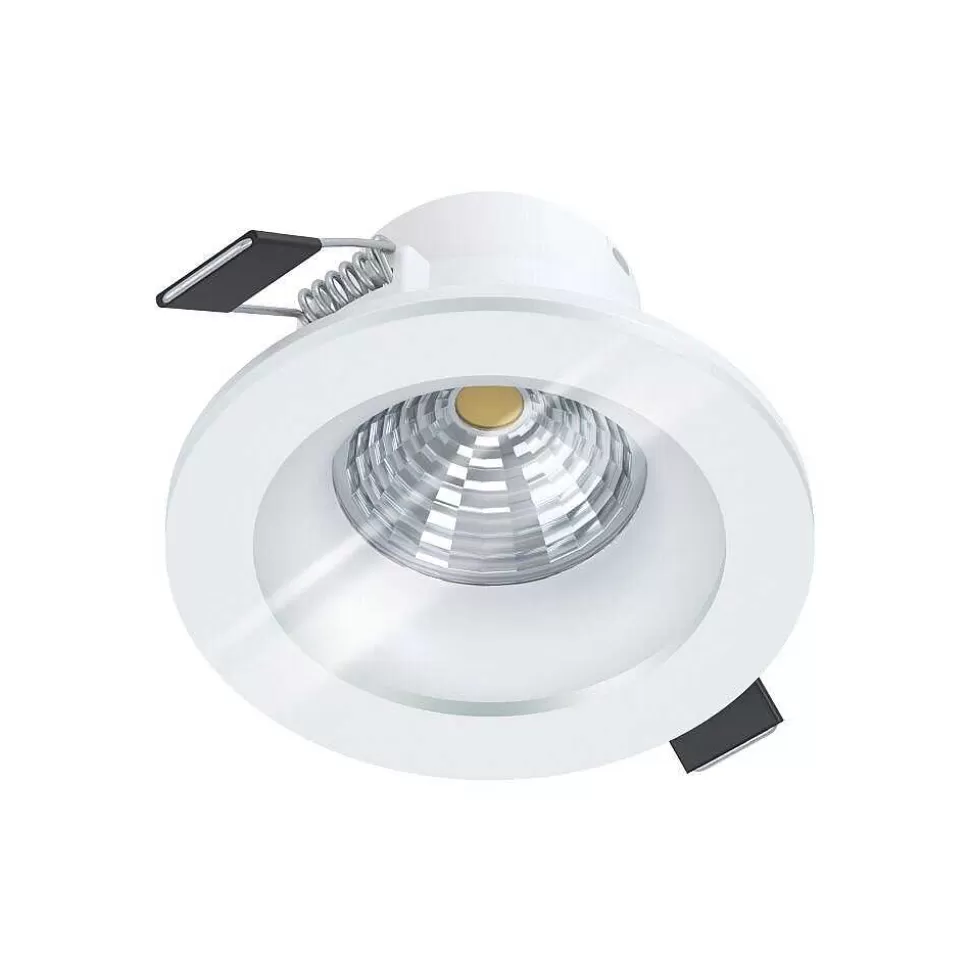 Luminaires Eglo Luminaires Encastrés>Spot Encastrable Eglo Salabate Led Blanc, 1 Lumiere