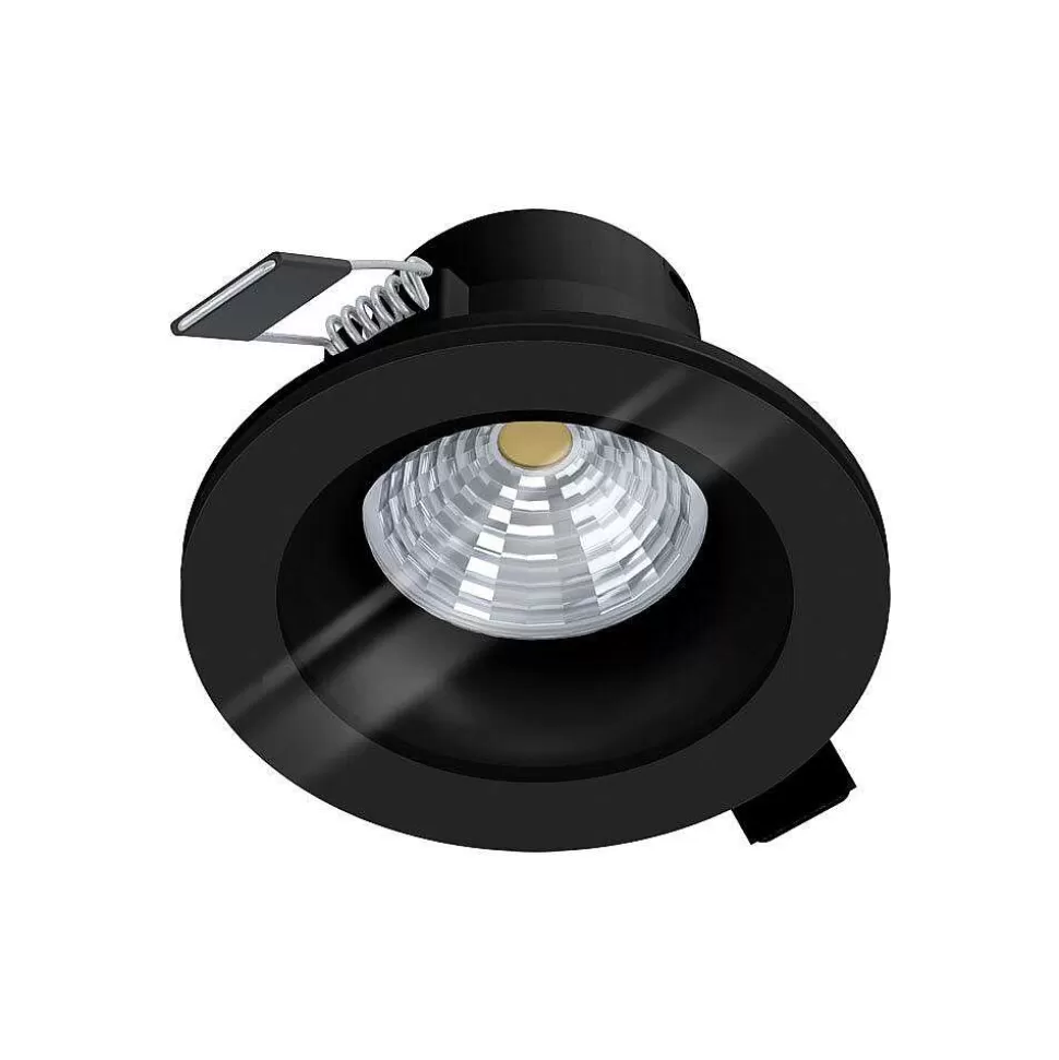 Luminaires Eglo Luminaires Encastrés>Spot Encastrable Eglo Salabate Led Noir, 1 Lumiere