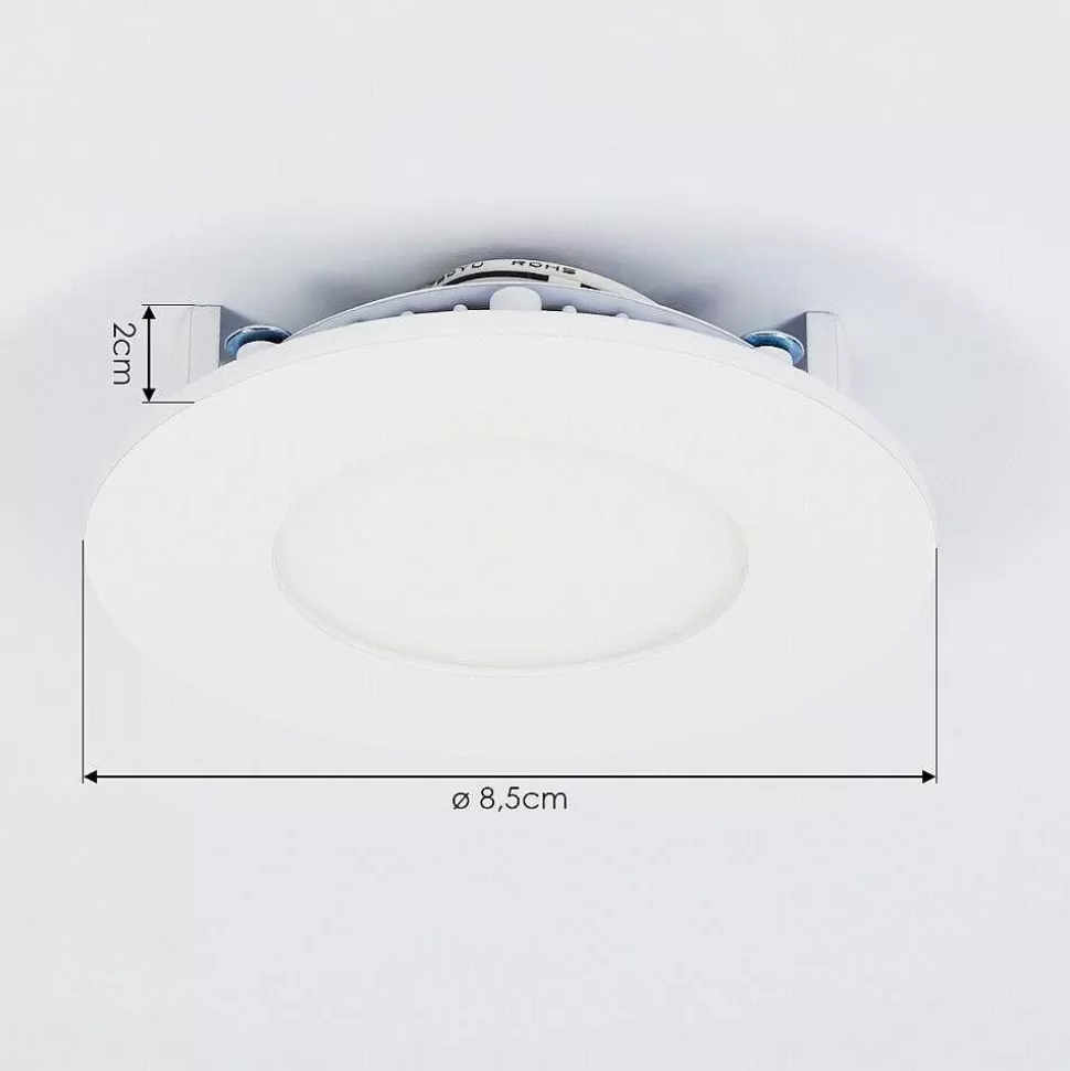 hofstein Luminaires Encastrés>Spot Encastrable Finsrud Led Blanc, 1 Lumiere