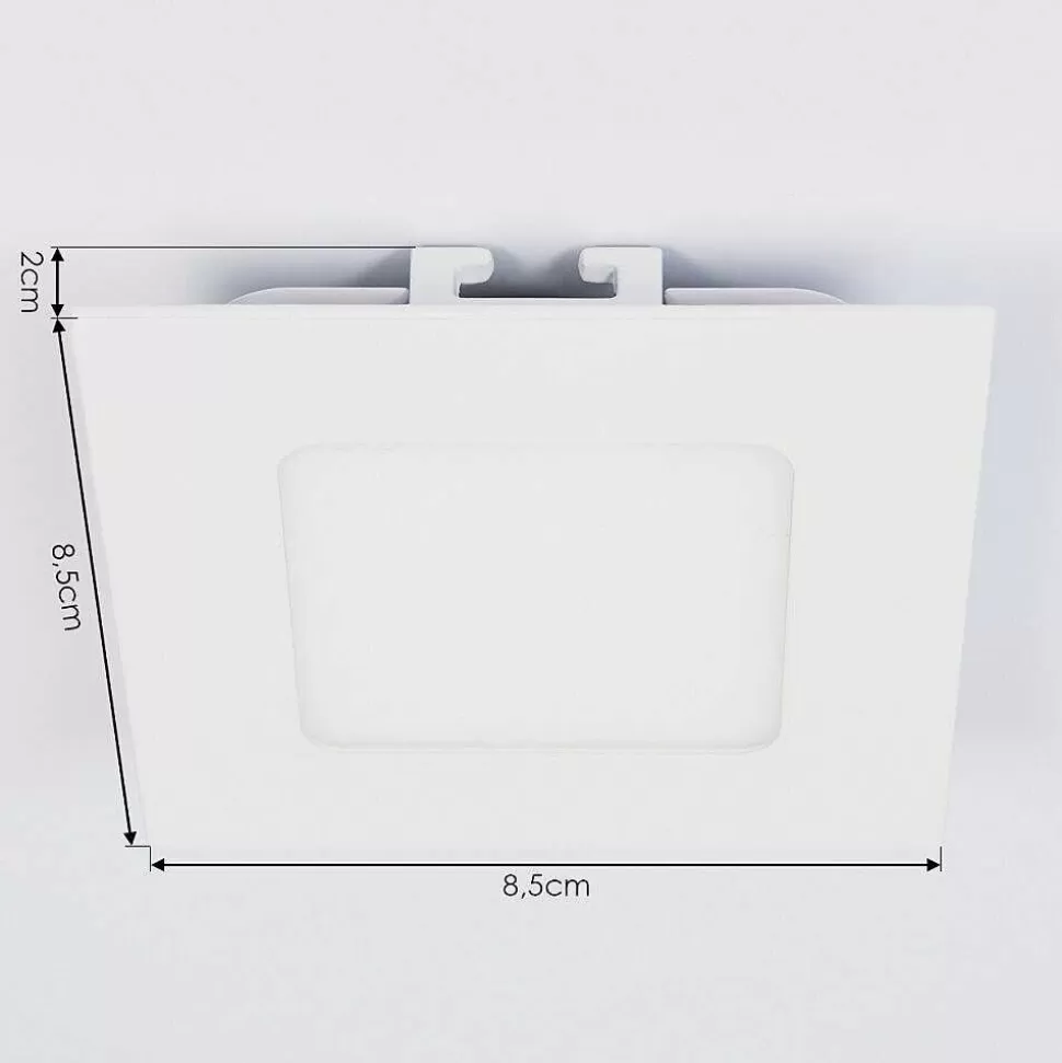 hofstein Luminaires Encastrés>Spot Encastrable Finsrud Led Blanc, 1 Lumiere