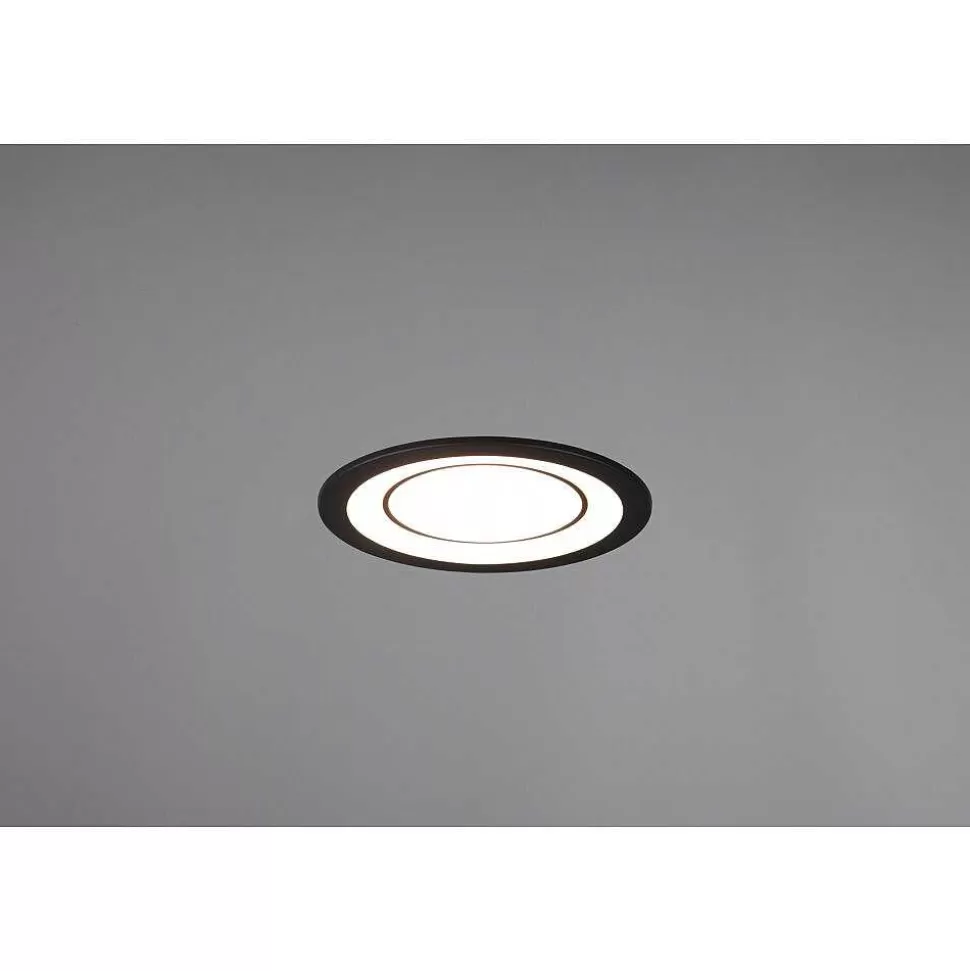 Luminaires Trio Luminaires Encastrés>Spot Encastrable Trio Core Led Noir, 1 Lumiere