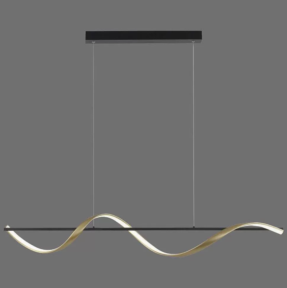 Paul Neuhaus Q-Serie Philips Hue>Suspension Paul Neuhaus Q-Swing Led Anthracite, Or, 1 Lumiere, Telecommandes