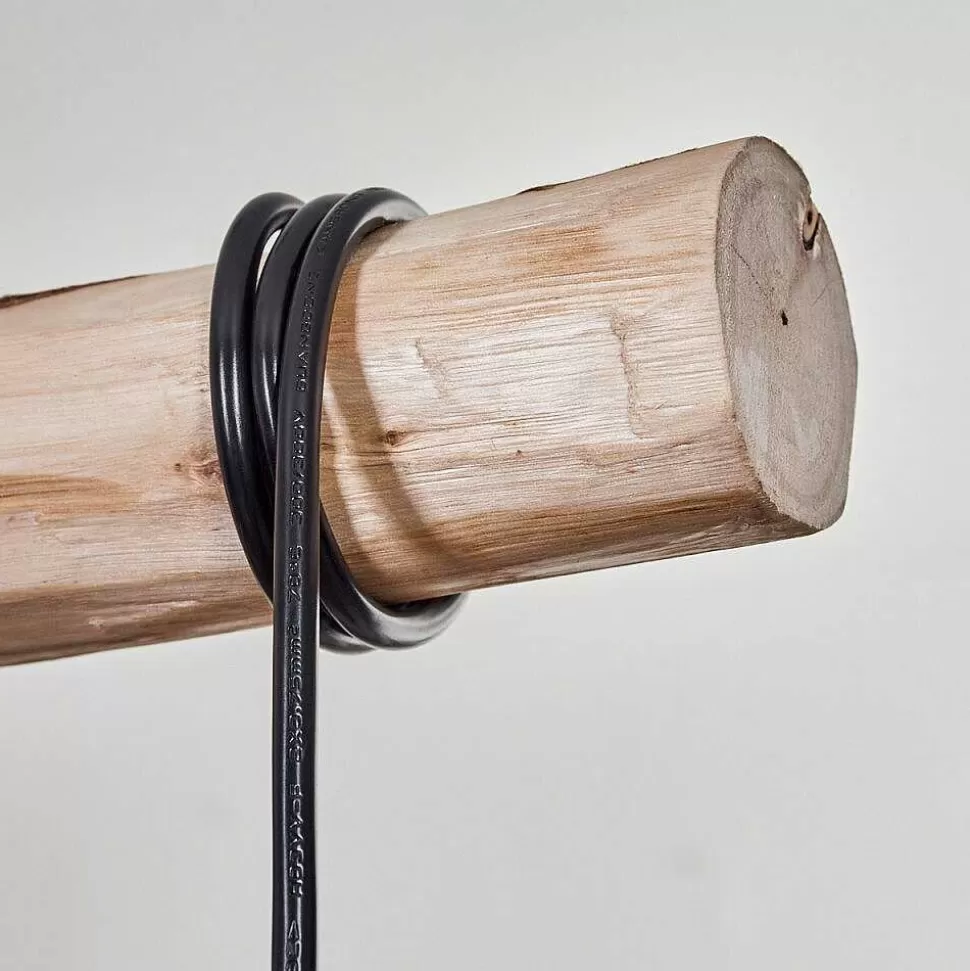 hofstein Suspensions>Suspension Soungou Ecru, Noir, 4 Lumieres