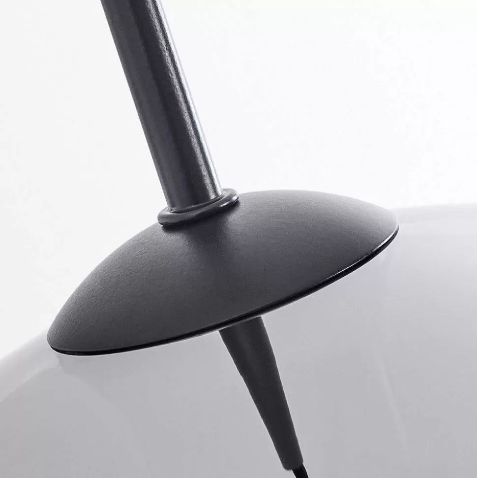 hofstein Suspensions>Suspension Verre 15 Cm, 20 Cm, 25 Cm, 30Cm Koyoto Chrome, Fume, 5 Lumieres