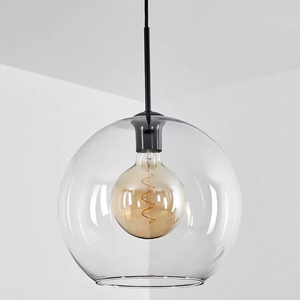 hofstein Lampes À Boules>Suspension Verre 30 Cm Koyoto Clair, 1 Lumiere