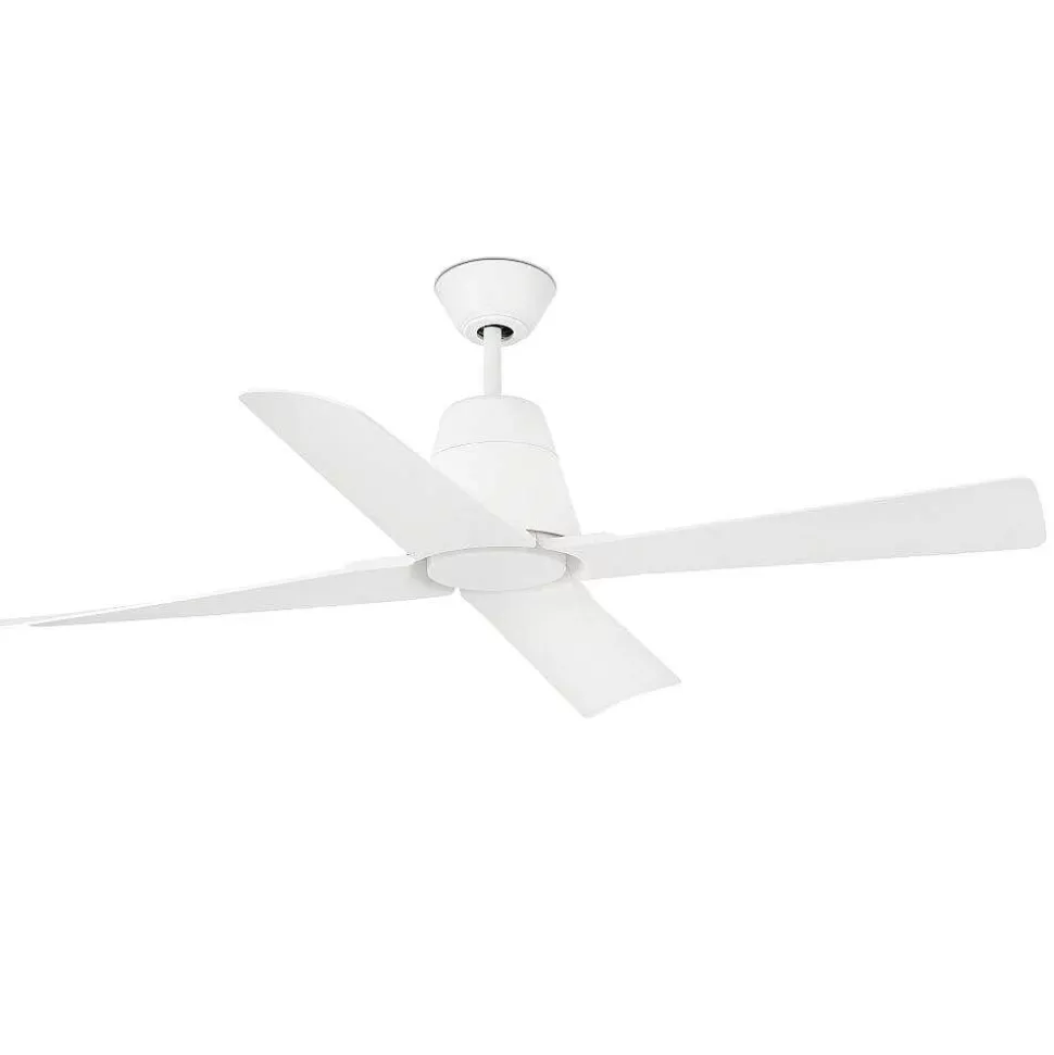 Luminaires Faro Barcelona Plafonniers Et Lustres Ventilateurs>Ventilateur De Plafond Faro Barcelona Typhoon Blanc, 1 Lumiere