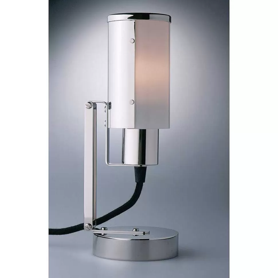 Luminaires Tecnolumen Lampes Designers>Wagenfeld Tecnolumen Lampe A Poser Nickel Brillant, 1 Lumiere